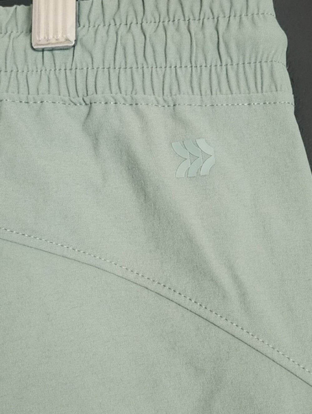 Mens XXL Green Cargo Pants Athletic Lightweight Water Repellent SPF 50 Hiking - Picture 6 of 11